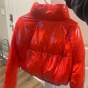 Red Puffer Jacket